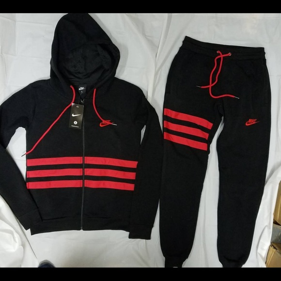 Nike Zip Up Hoodie and pants - Picture 1 of 3